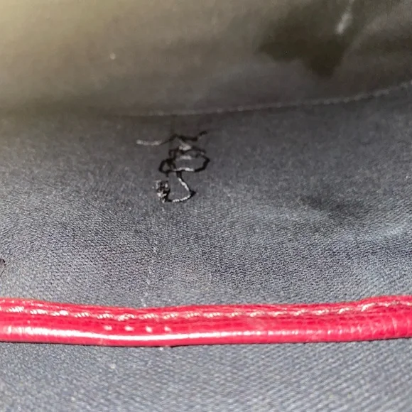 A Classic Preowned Medium Grainy Leather Check Tote - Picture 8 of 11